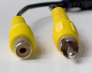 RCA socket and plug