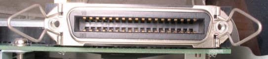 Female 36-pin micro ribbon connector